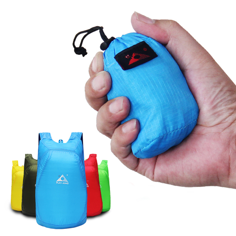 Foldable Backpack Small - Playking Lichtgewicht Rugzak Ultralight Packable Opvouwbare