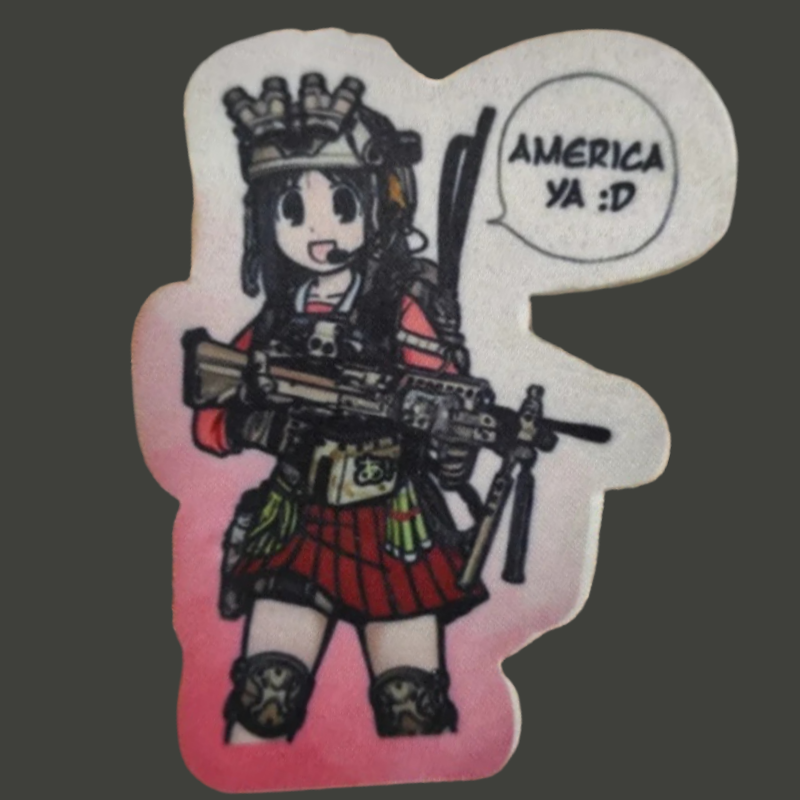 Urban Backpack Tactical - Anime Meisje Tactische Patch Militaire Moreel