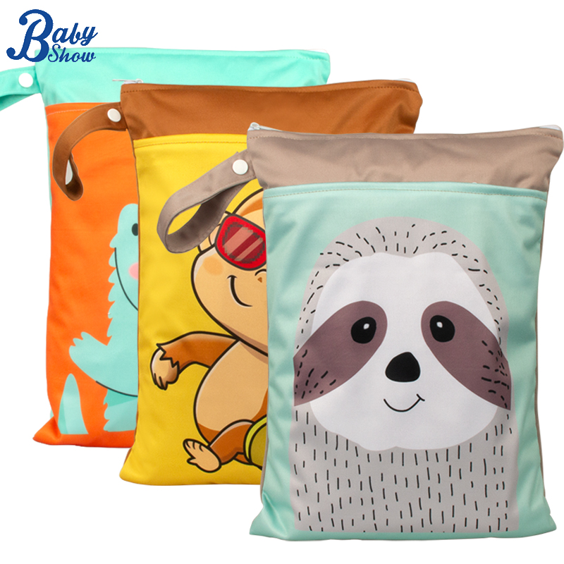 Backpack Diaper Bag - Babyshow 25x35cm natte droge tas digitale