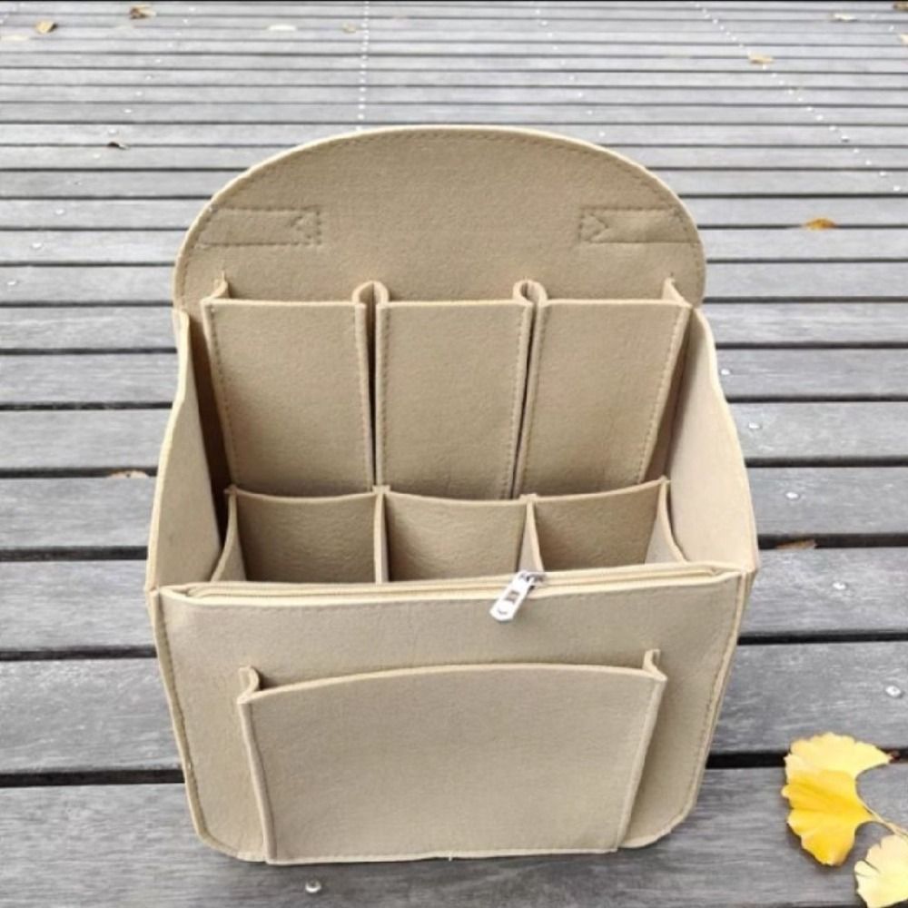 Backpack Insert Organizer - Make-up organisator Vilten insteektas voor interieur