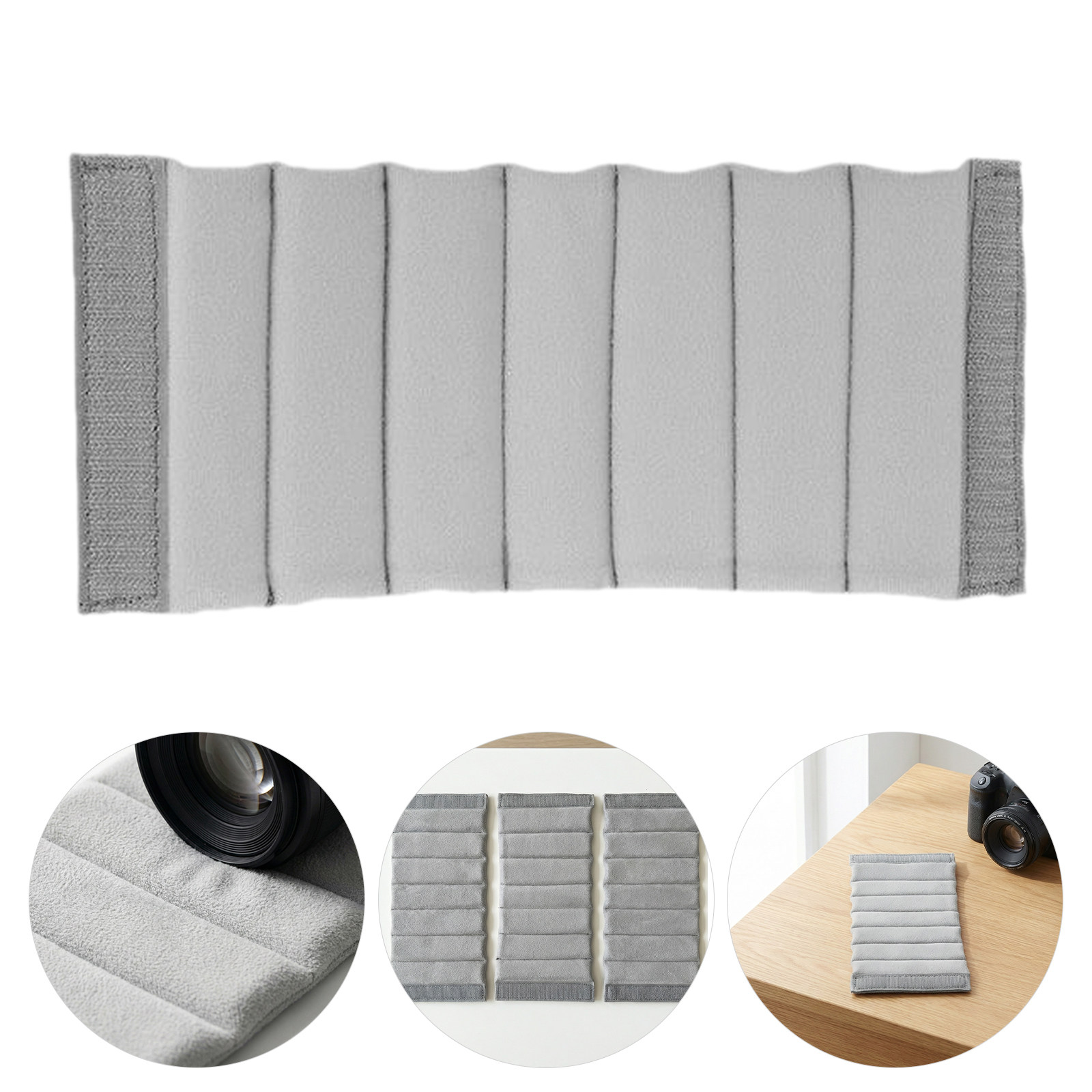 Backpack Insert Organizer - 3-delige cameratas-inzetstukken met gevoerde scheidingswanden, verstelbare