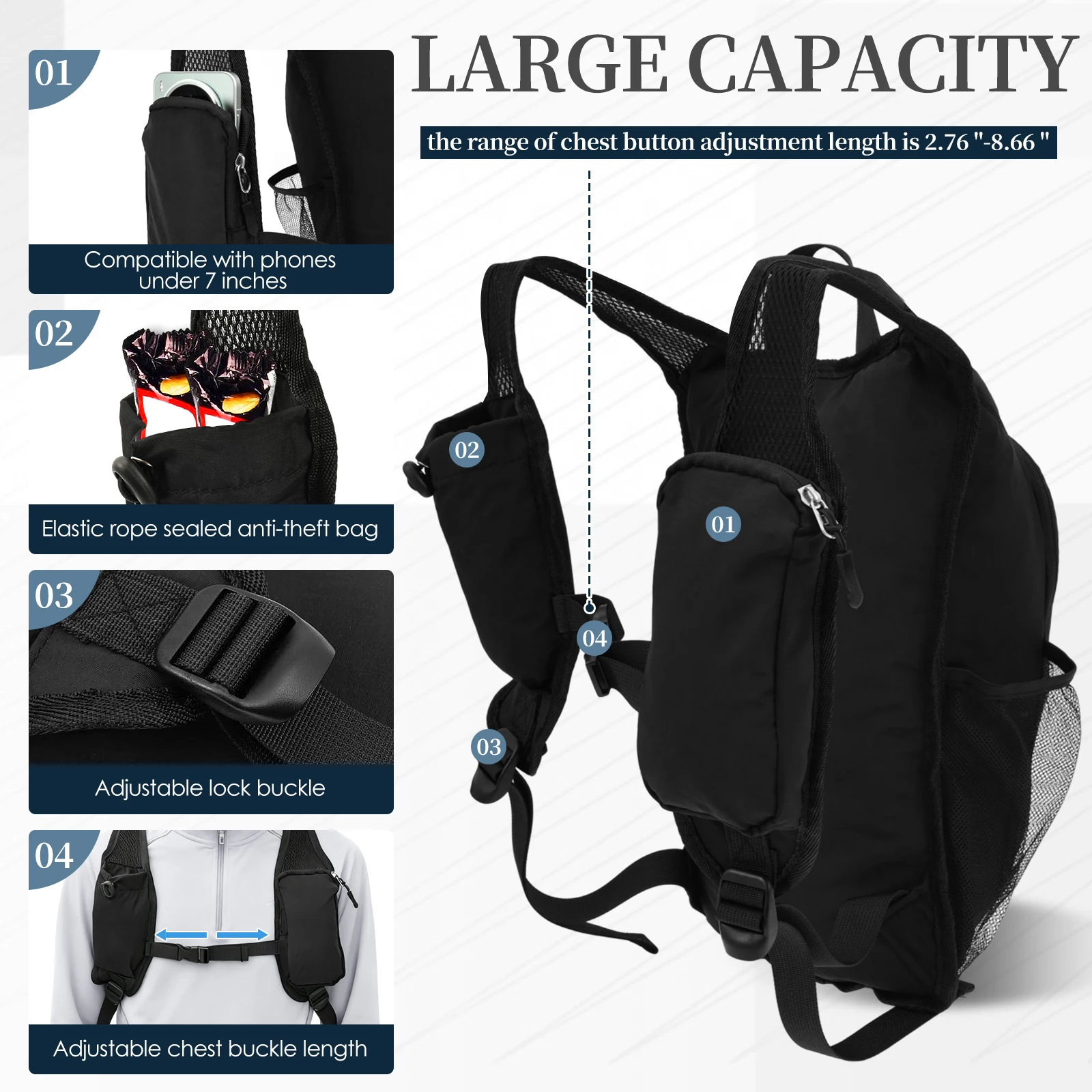 10L kleine wandelrugzak, reist - Foldable Backpack Small recensie en prijs