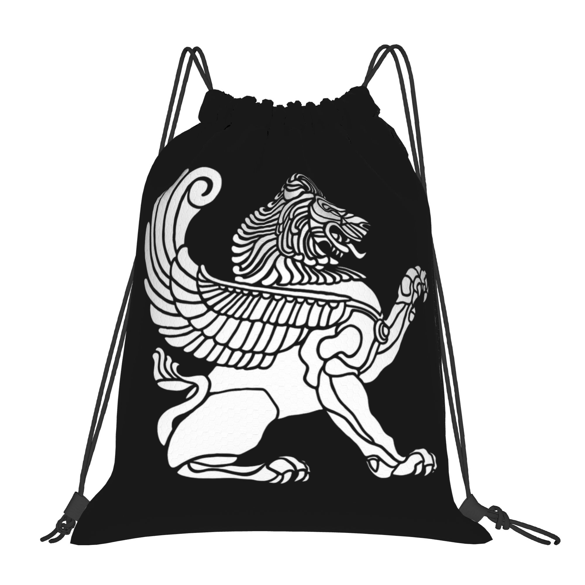 Perzische leeuw Iraanse Iran P - Drawstring Gym Bag recensie en prijs