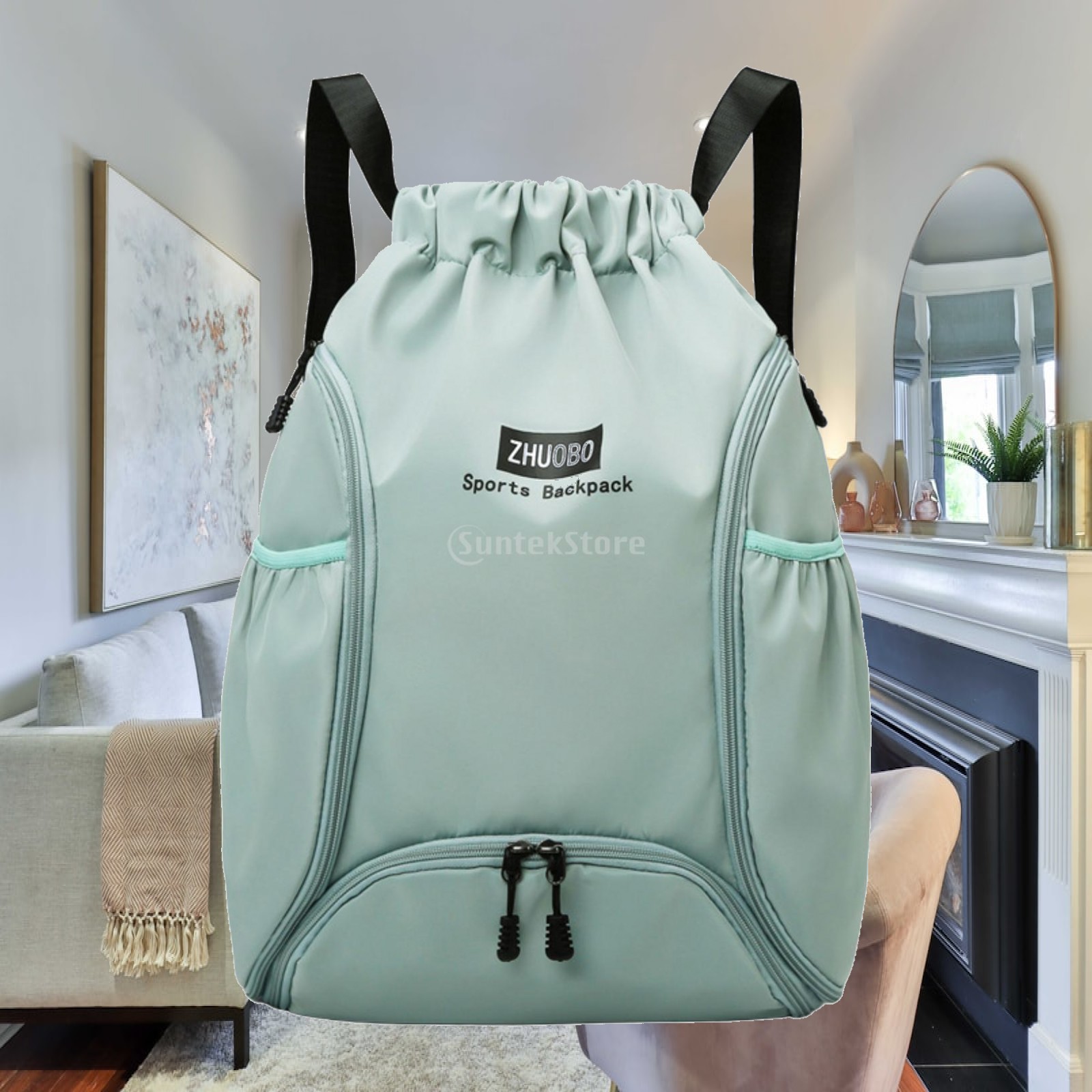 Basketbalrugzak met trekkoord  - Drawstring Gym Bag recensie en prijs