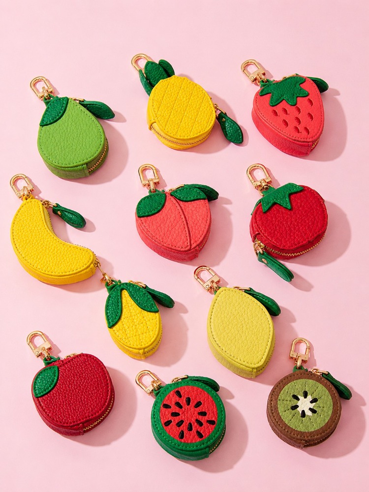 Leuke fruit lederen sleutelhan - Backpack Insert Organizer recensie en prijs