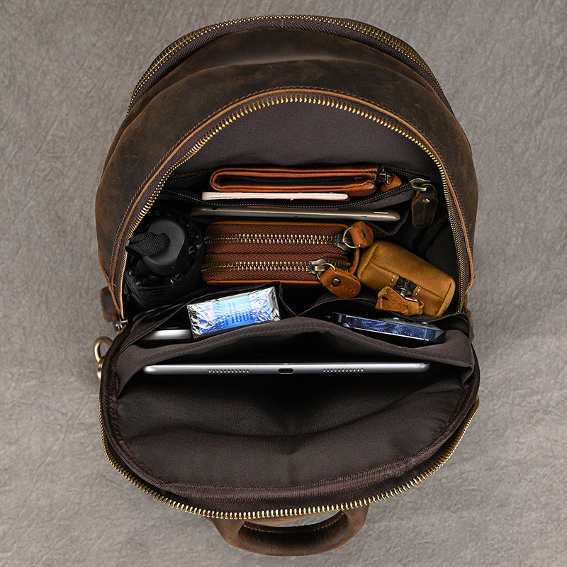 Grote Maat Causale Borsttas Ec - Leather Backpack Vintage recensie en prijs