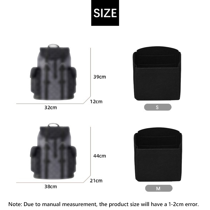 EverToner Nieuwe Vilten Handta - Backpack Insert Organizer recensie en prijs