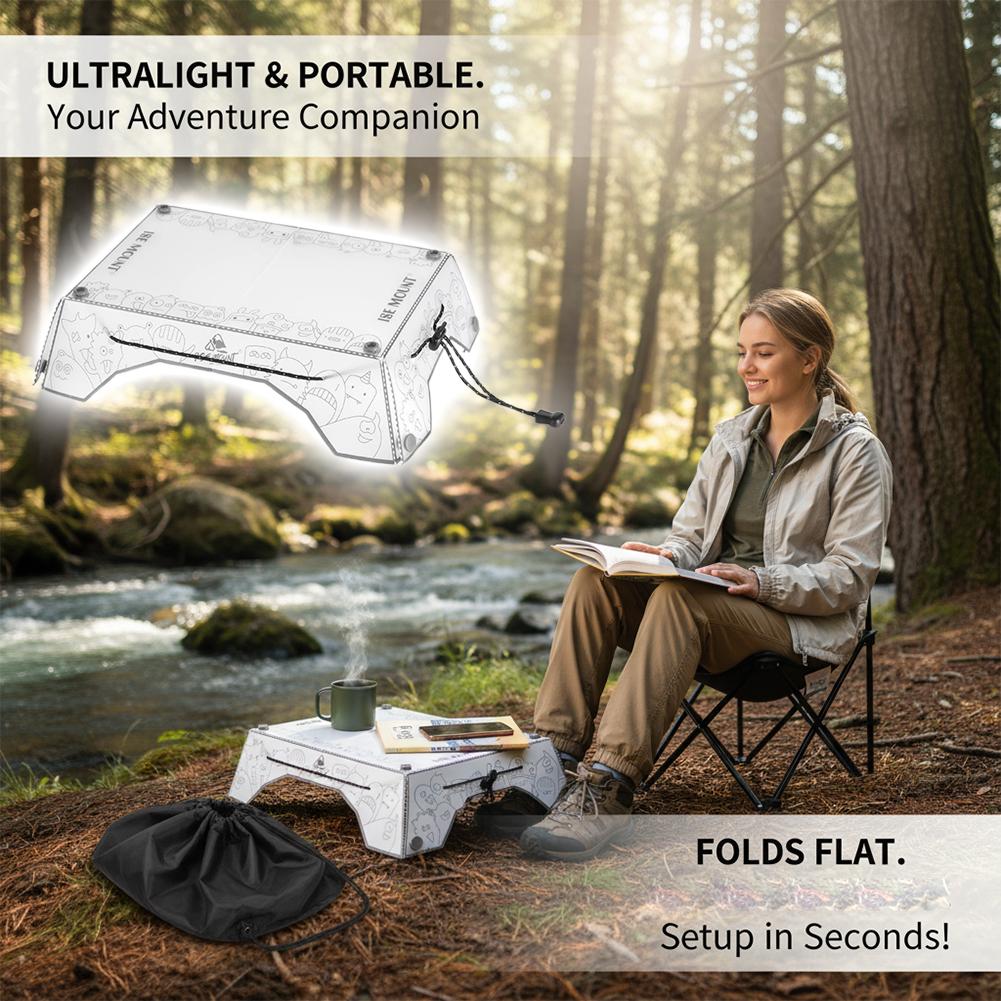 Opvouwbare campingtafel Ultral - Foldable Backpack Small recensie en prijs